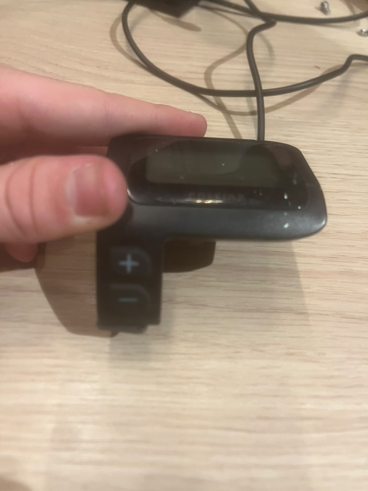 Cortina fietscomputer met bediening, Verzenden, Snelheidssensor, Gebruikt