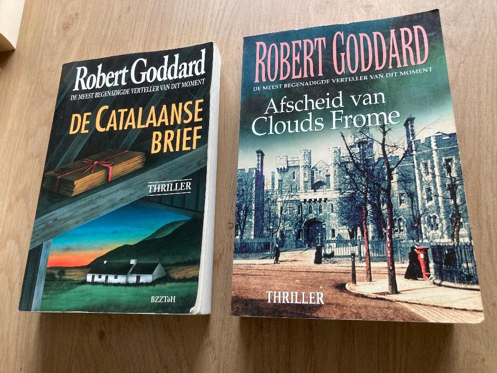2 boeken Robert Goddard, Boeken, Ophalen of Verzenden, Zo goed als nieuw