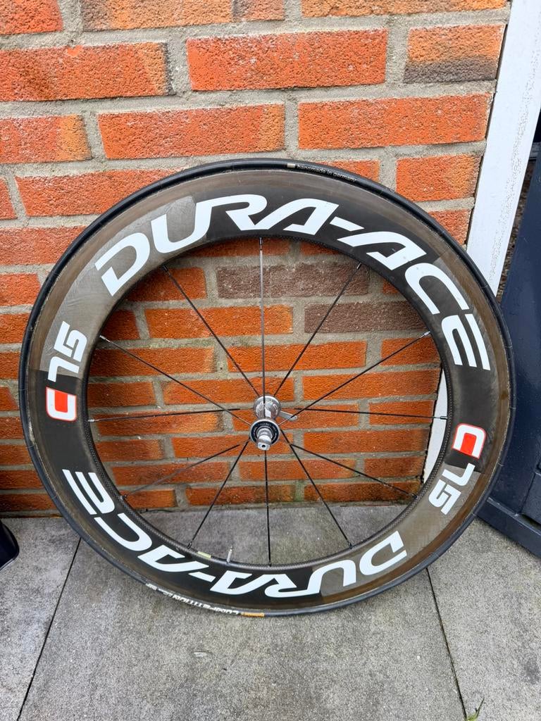 Dura ace c75 tijdrit voorwiel, Fietsen en Brommers, Fietsonderdelen, Ophalen, Zo goed als nieuw, Wiel