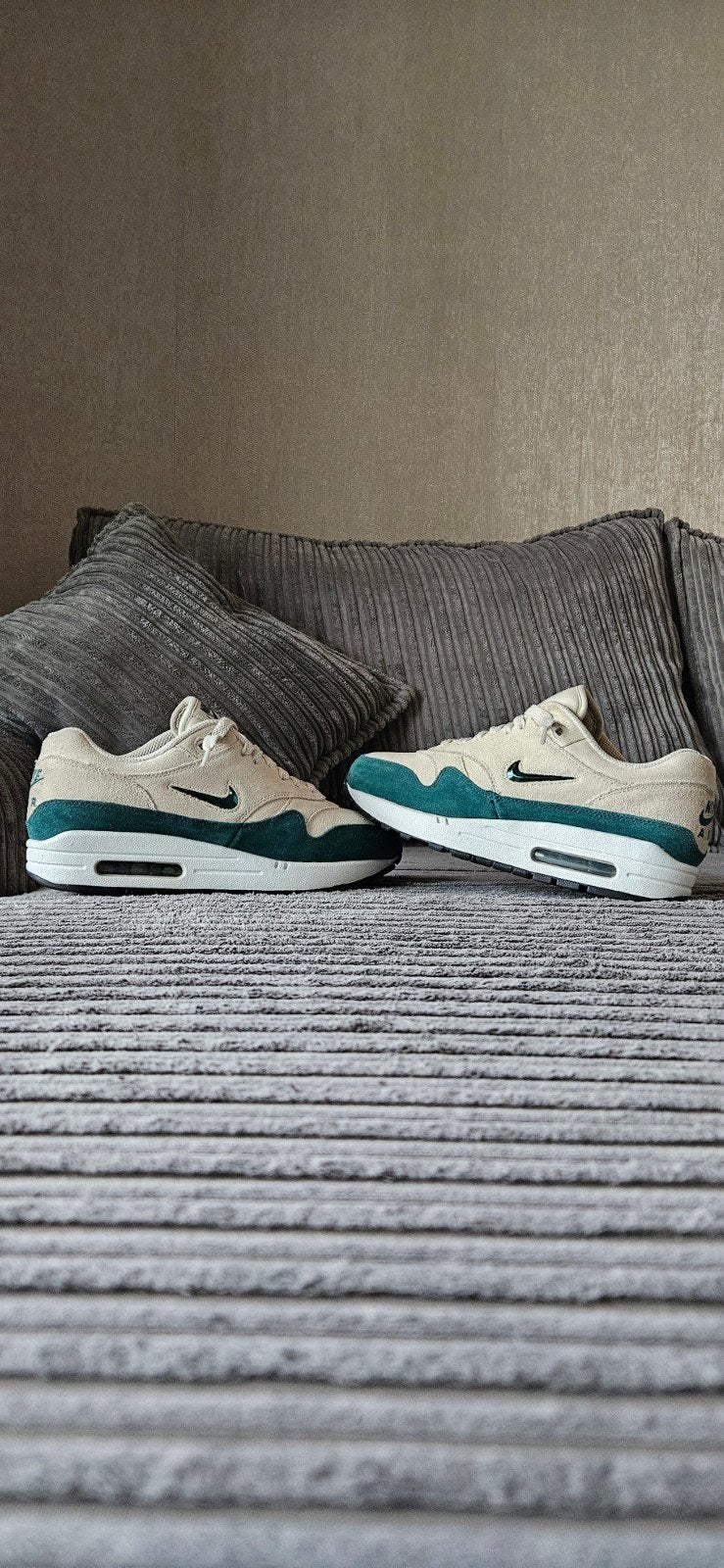 Nike Air Max 1 Premium SC Jewel 'Atomic Teal', Maat 38,5., Overige kleuren, Nike, Ophalen of Verzenden, Sneakers of Gympen