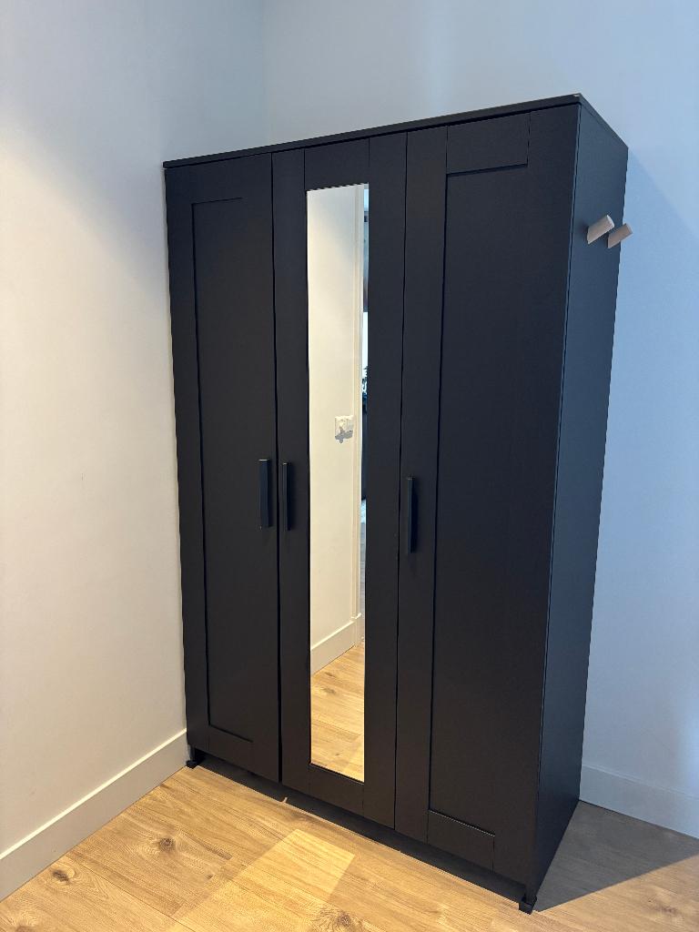 Ikea brimnes 3-deur kledingkast, Huis en Inrichting, Kasten | Kledingkasten, Ophalen, Gebruikt, 100 tot 150 cm, 150 tot 200 cm