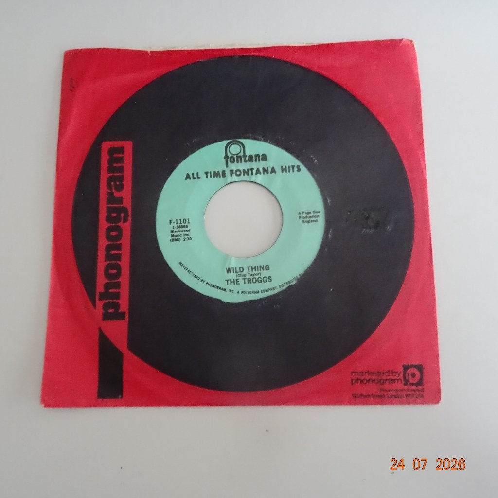 The Troggs ‎– Wild Thing / With A Girl Like You, Reissue, Verzenden, Gebruikt, Pop