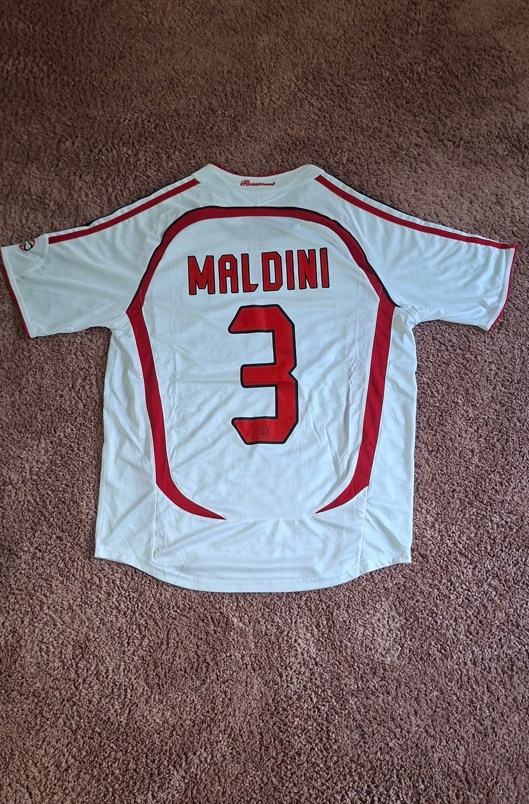 AC Milan Maldini #3 – maat M
AC Milan shirt met Maldini #3 o, Maat 48/50 (M), Wit, Nieuw, Ophalen of Verzenden