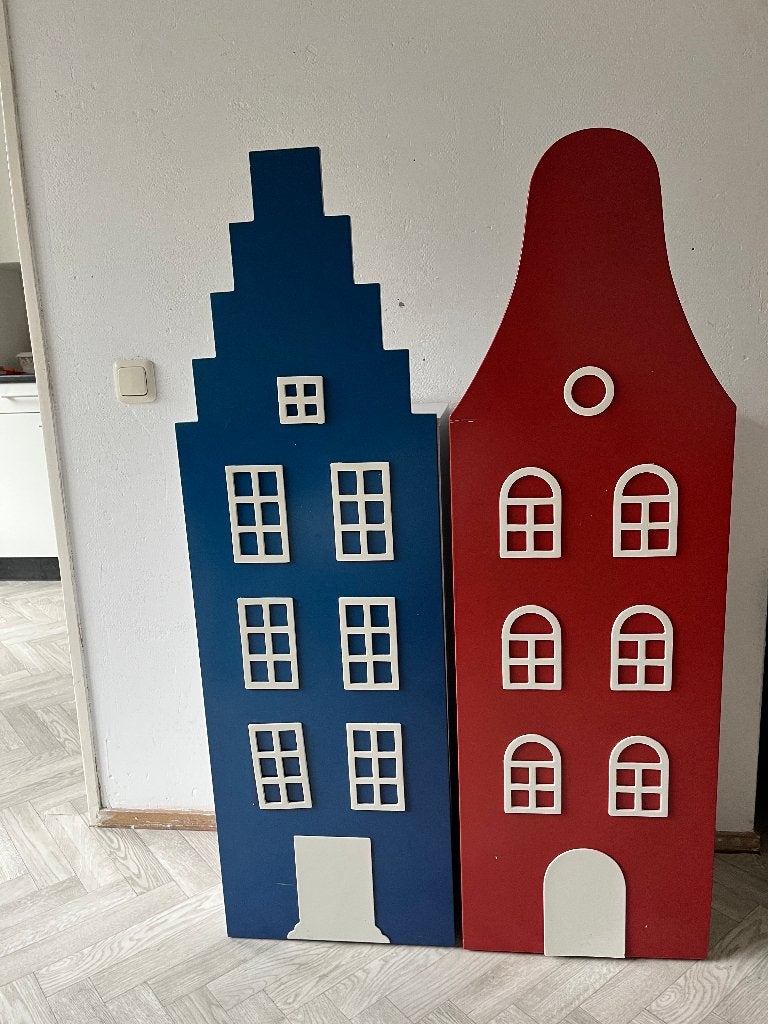 Leuke grachten huisjes kastjes, Ophalen, Gebruikt
