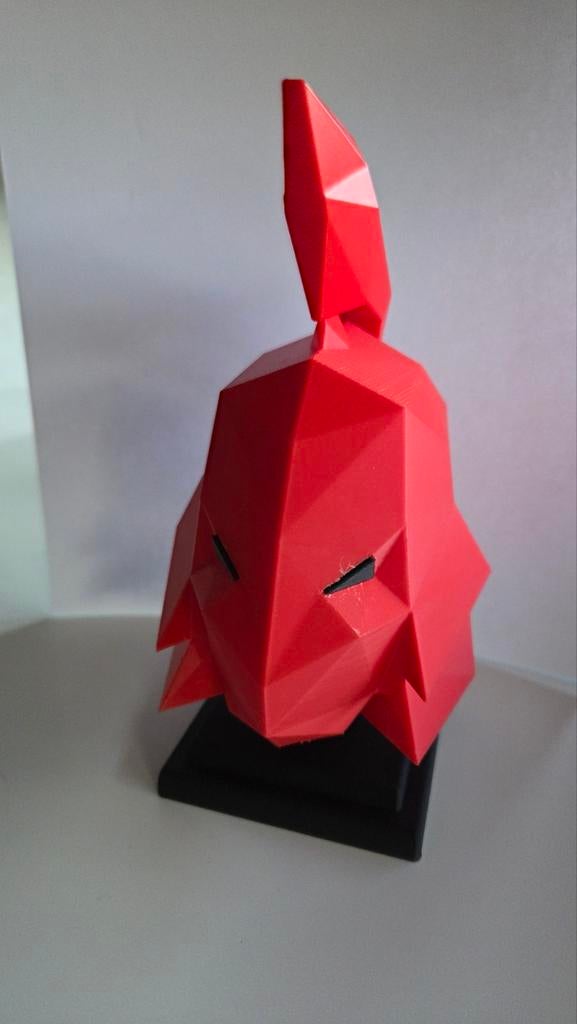Old School Runescape Hardcore Ironman Helm 3D Print, Kinderen en Baby's, Ophalen of Verzenden, Nieuw, Wanddecoratie