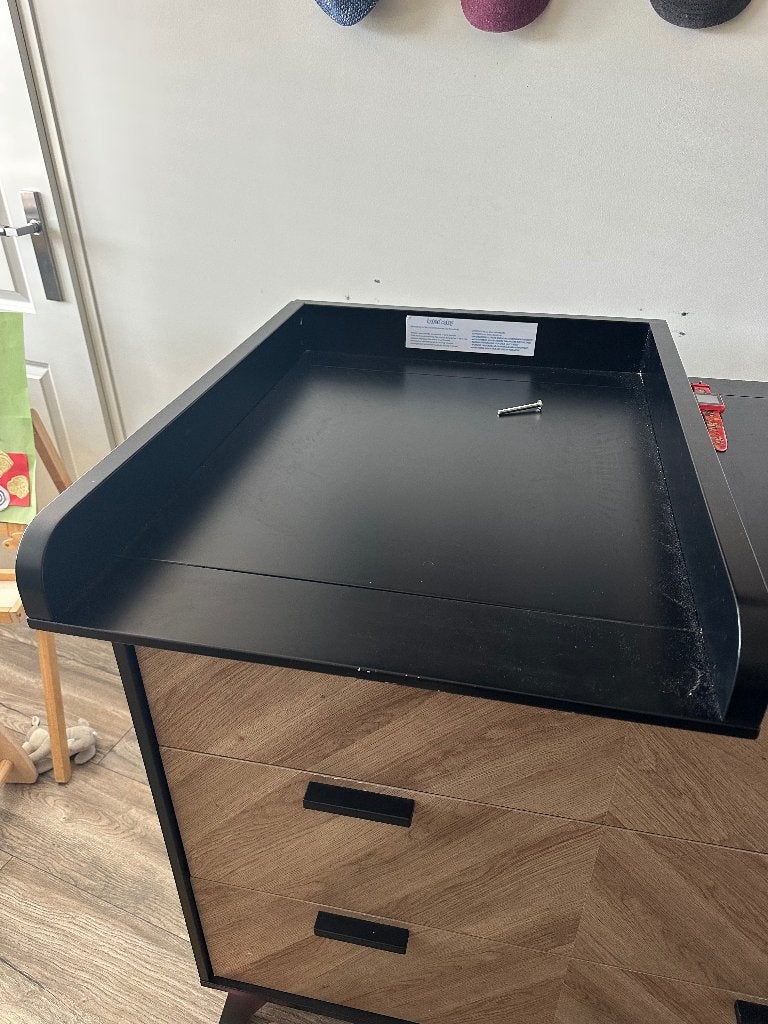 Bladvergroter commode zwart, Ophalen, Gebruikt, 50 tot 70 cm, 75 tot 100 cm