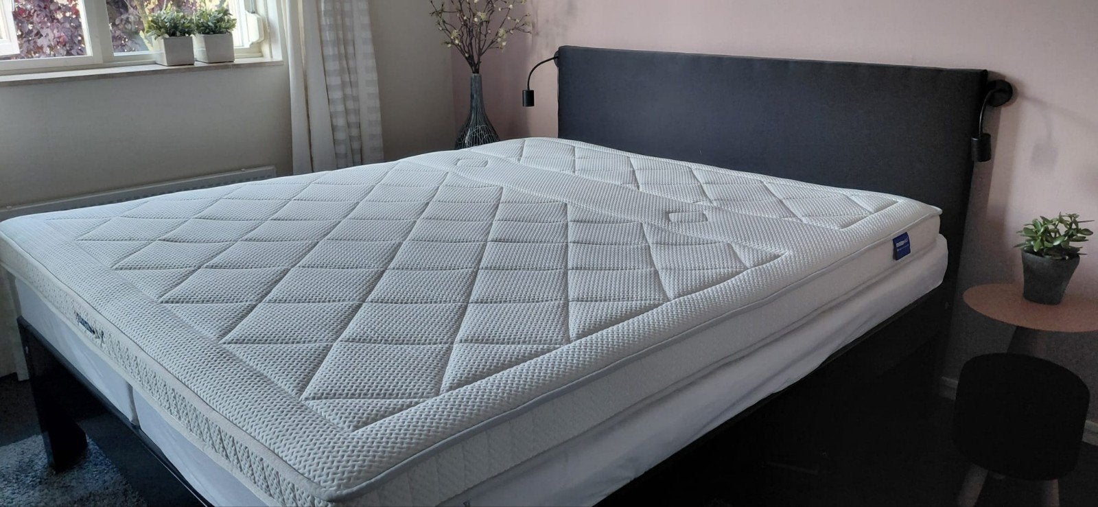 Swiss sense topper aeromax comfort 1, Ophalen, Tweepersoons, Zo goed als nieuw, Overige maten