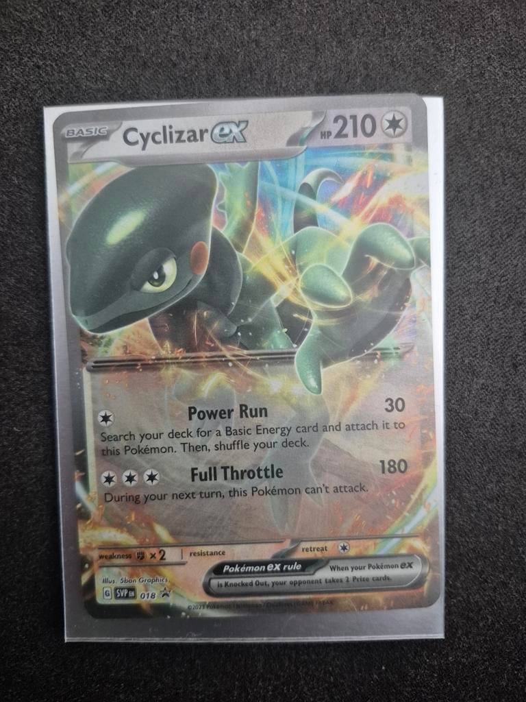 Cyclizar ex Pokémon kaart - SVP EN 078, Ophalen of Verzenden, Zo goed als nieuw, Losse kaart