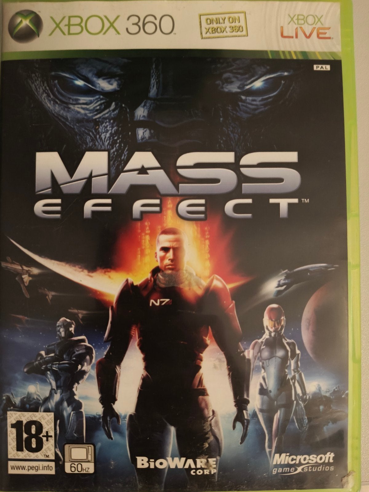 Mass Effect 1, Vanaf 18 jaar, 1 speler, Zo goed als nieuw, Ophalen