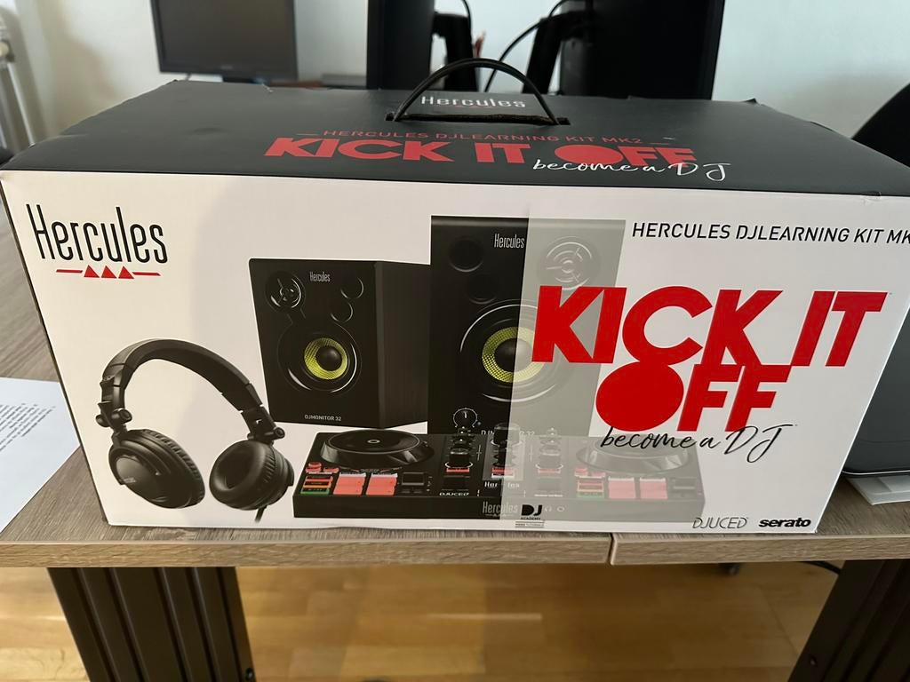 Hercules Dj Learning kit mk2, Ophalen, Zo goed als nieuw, Dj-set, Overige merken