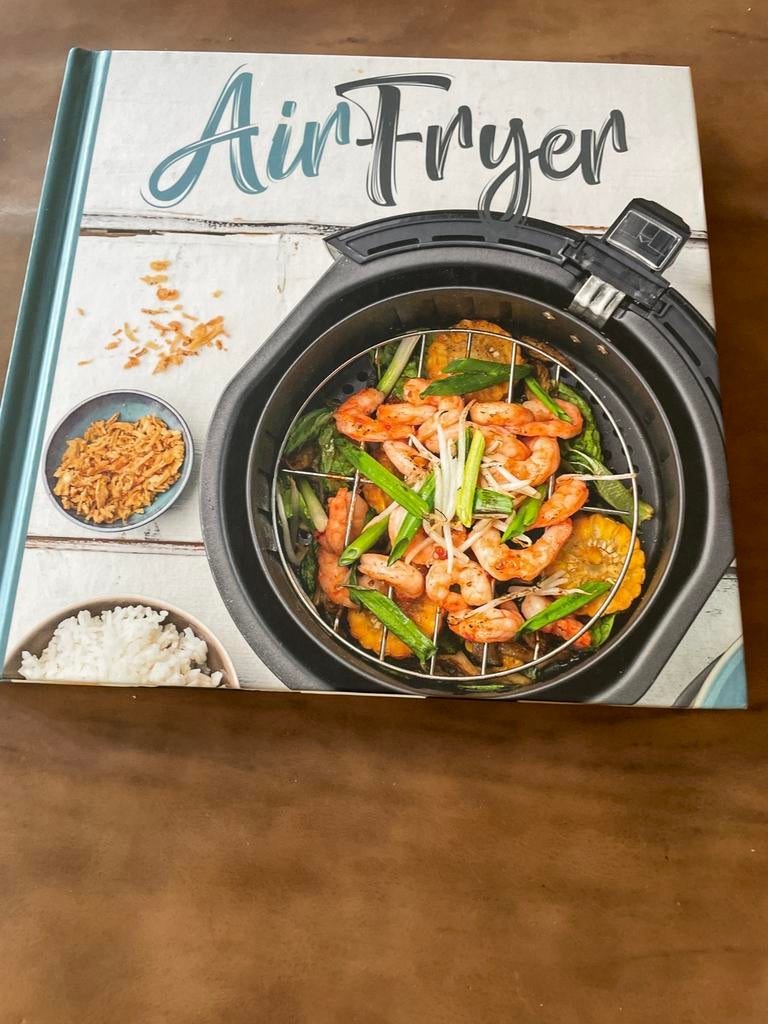 Kookboek Airfryer: Originele Recepten en Tips, Hoofdgerechten, Ophalen of Verzenden, Zo goed als nieuw, Gezond koken