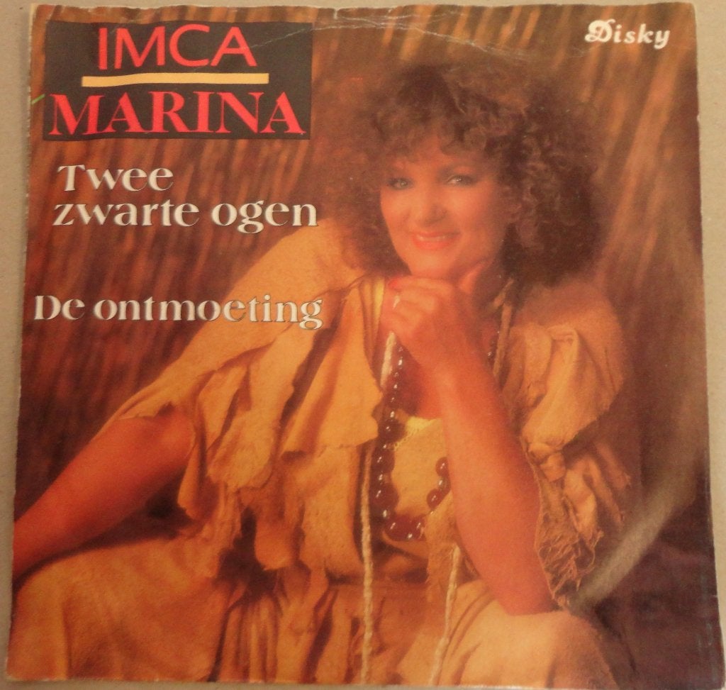 Imca Marina > Twee zwarte ogen, Cd's en Dvd's, Vinyl Singles, Ophalen of Verzenden, Gebruikt, 7 inch, Nederlandstalig