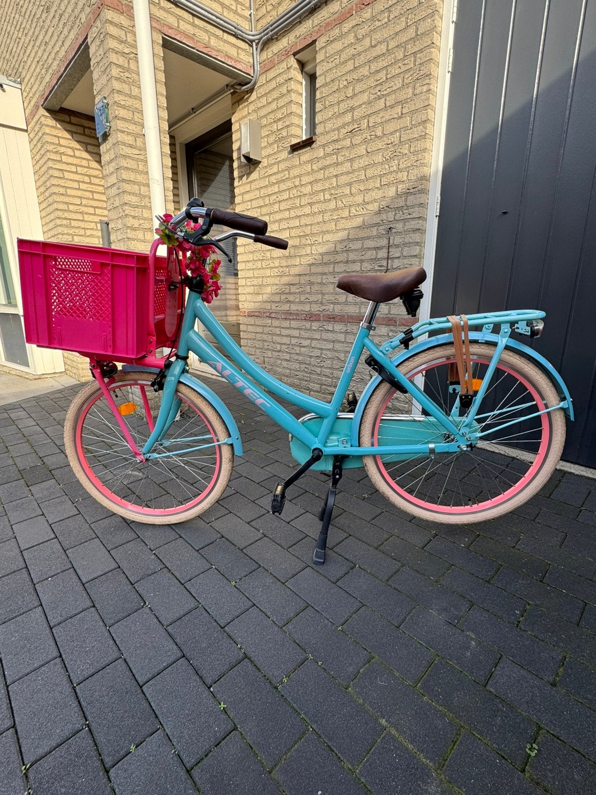 Degelijke Altec meisjesfiets, Ophalen, Gebruikt, Terugtraprem, 24 inch