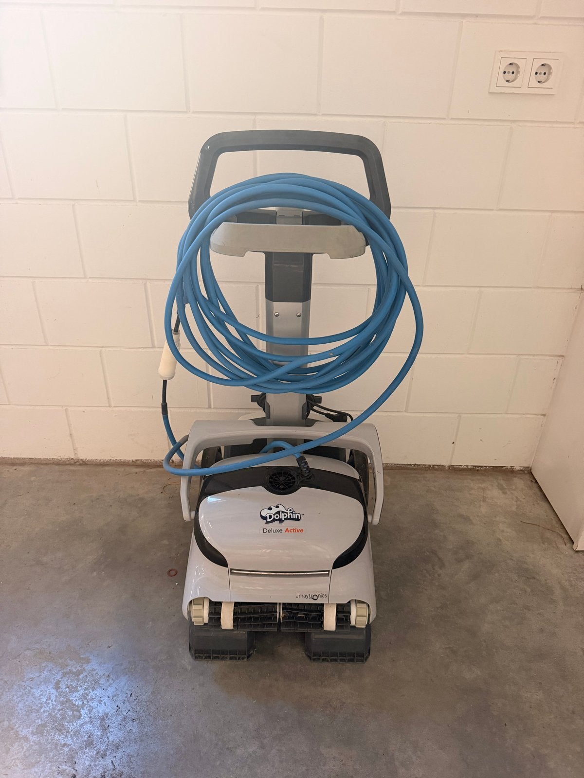 Dolphin Active DeLuxe Zwembadrobot met wonderborstels, Ophalen, Zo goed als nieuw, Overige typen