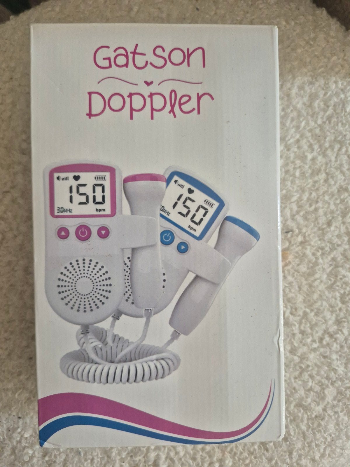 Gatsson Doppler - Luister naar de hartslag van je baby, Ophalen of Verzenden, Nieuw