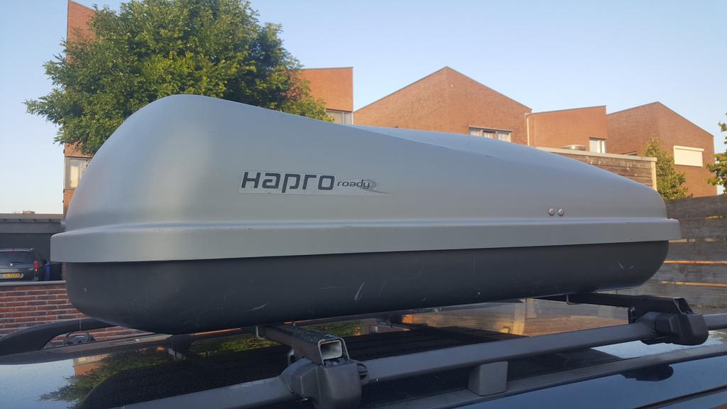 Dakkoffer hapro te huur, Ophalen, Zo goed als nieuw
