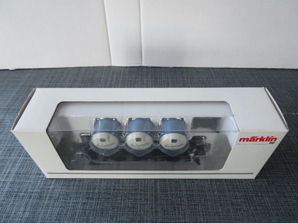 Märklin 00751-22 - Containerwagen Löwenbräu, Wisselstroom, Ophalen of Verzenden, Märklin, Nieuw