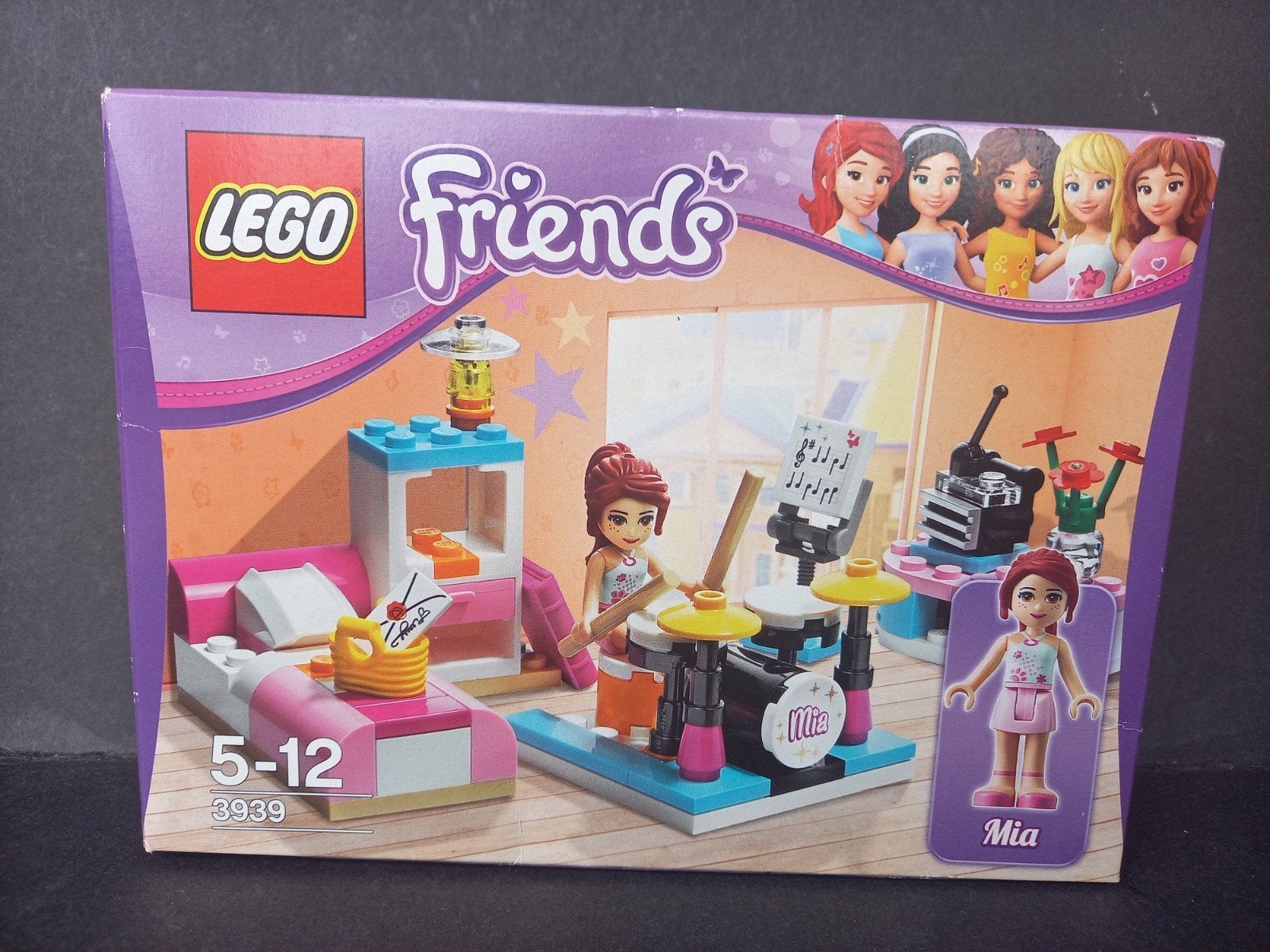 Lego minifig NIEUW Friends 3939 Mia Slaapkamer Mia's Room, Lego, Friends, Ophalen of Verzenden, Zo goed als nieuw