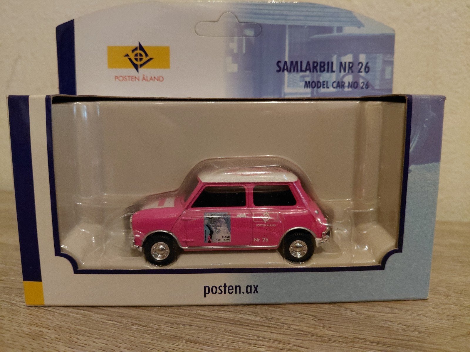Limited Edition 'Posten Åland' 1961 Mini Cooper, Verzenden, Nieuw, Groter dan 1:32, Auto