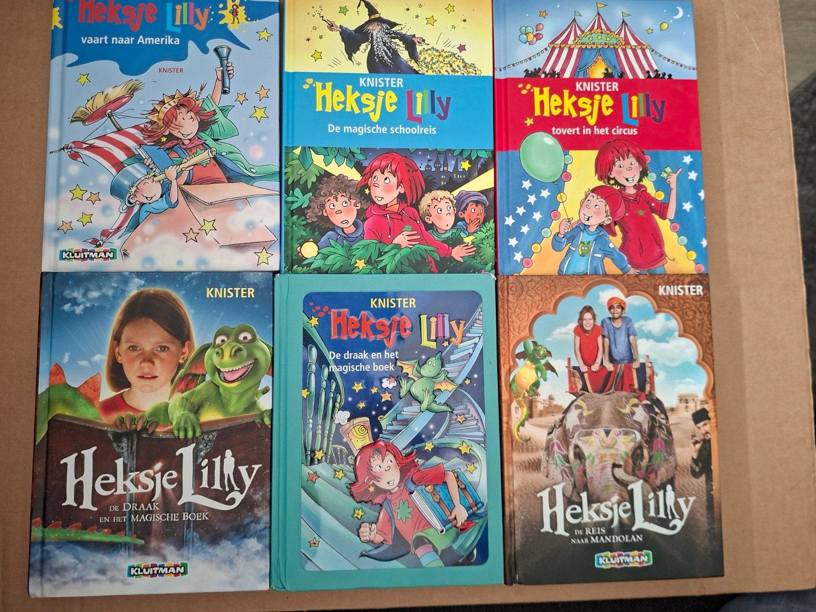 6 Heksje Lilly boeken, Ophalen of Verzenden, Gelezen, Knister, Fictie