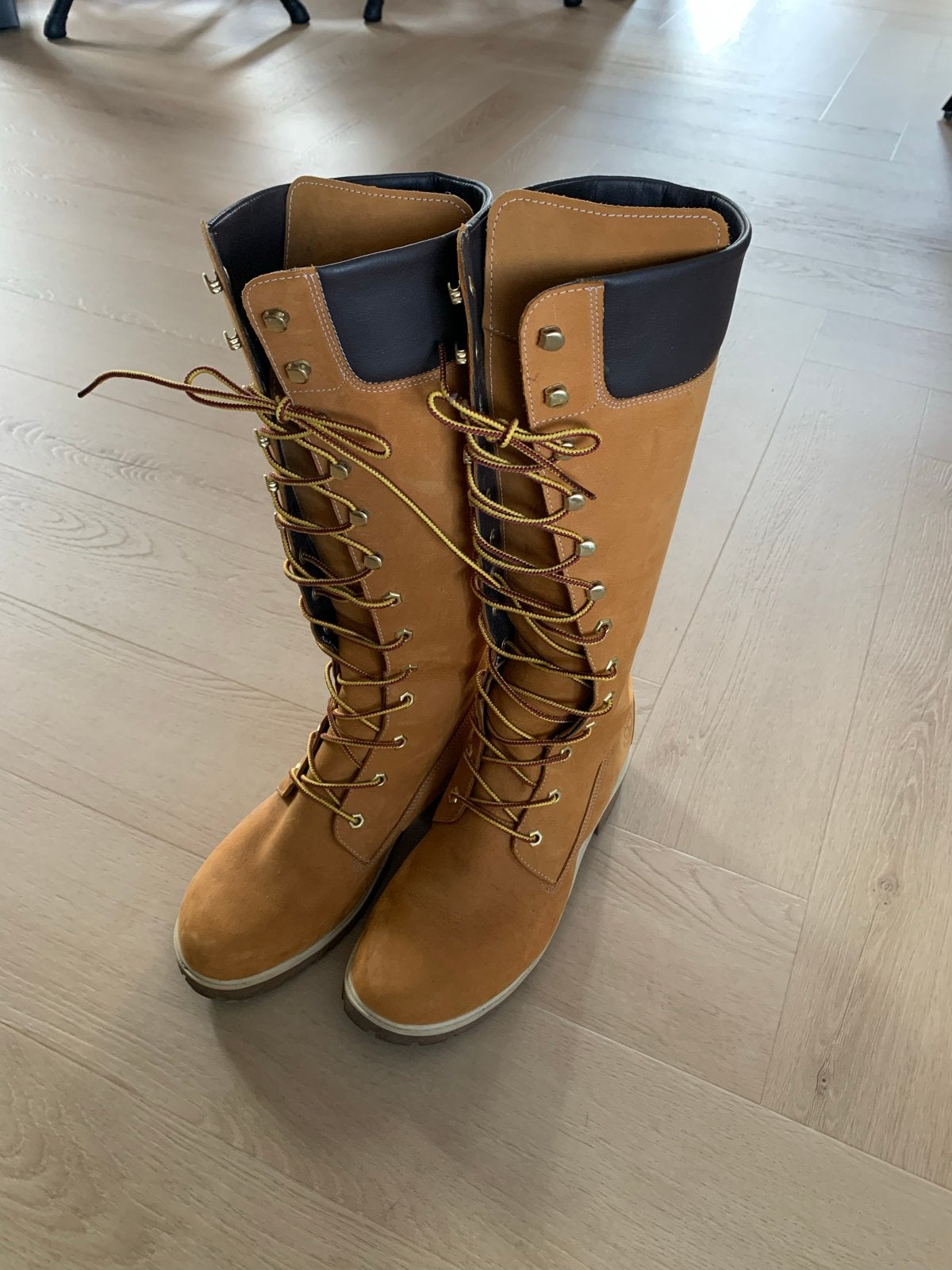Timberland hoge laarzen - Zo goed als nieuw, Ophalen of Verzenden, Zo goed als nieuw, Bruin, Hoge laarzen