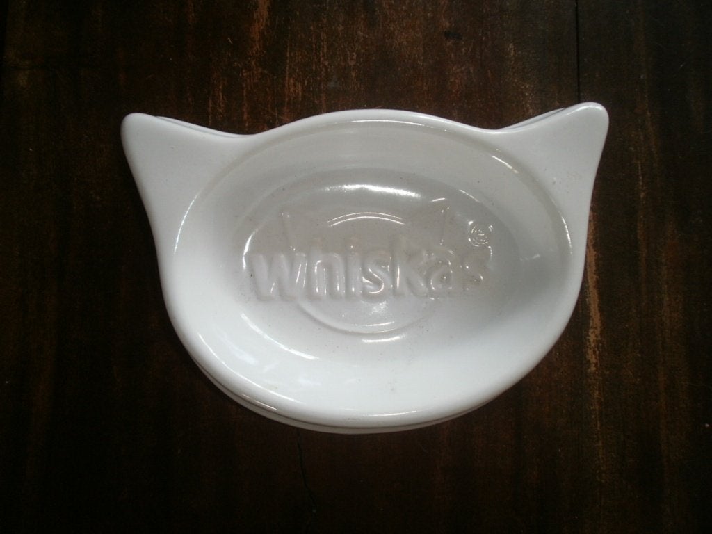 whiskas stenen voer bak wit kat model 22x15 cm, Dieren en Toebehoren, Ophalen of Verzenden, Ergonomisch, Nieuw