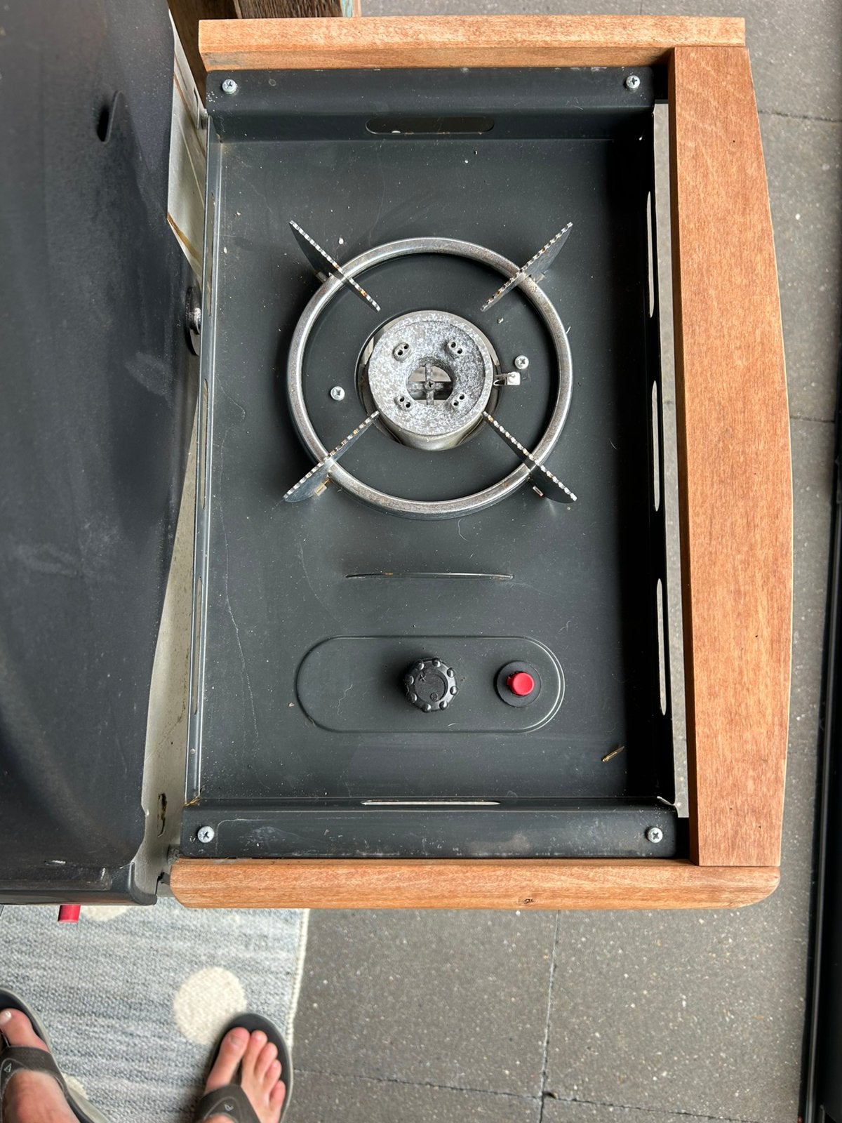 Gasbarbeque, Campinggaz, Adelaide, Ophalen, Gebruikt