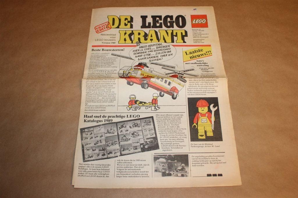 De Lego Krant - Nr. 42 - 1989, Ophalen of Verzenden, Zo goed als nieuw