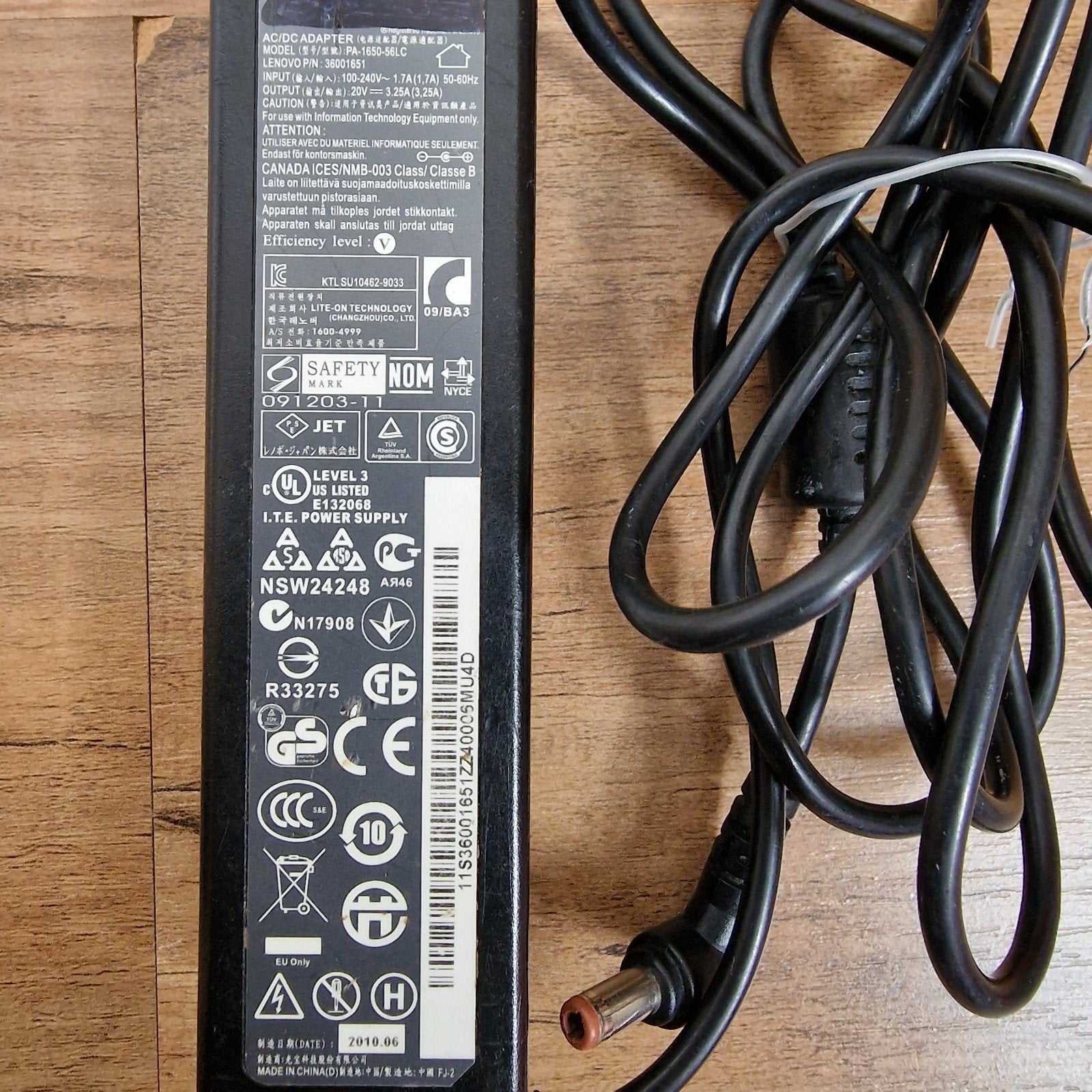 Lenovo AC/DC Adapter PA-1650-58LC - Oplader, Ophalen of Verzenden