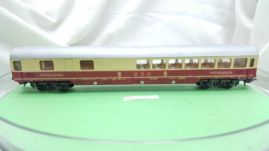 LIMA HO 9215 DB  DSG Speisewagen TEE Helvetia 1968, Gebruikt, Gelijkstroom, Wagon, Ophalen of Verzenden