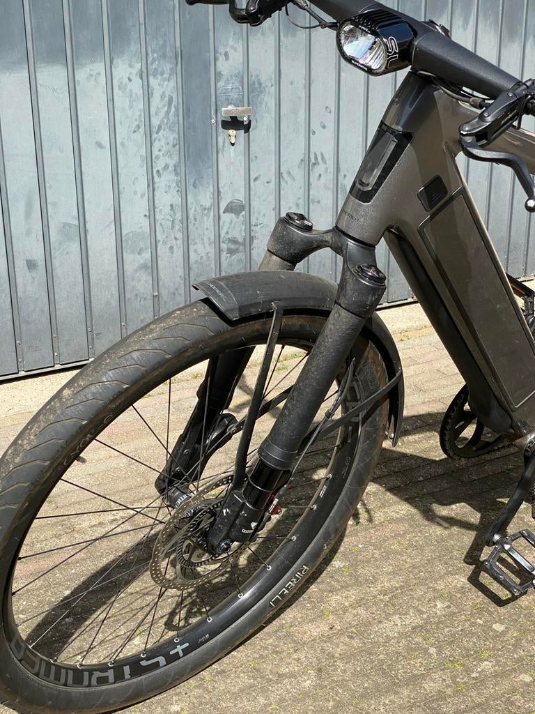 Stromer ST5 ABS Speed Pedelec maat L- volledig geveerd, Fietsen en Brommers, Elektrische fietsen, Ophalen, Gebruikt, Stromer, 50 km per accu of meer