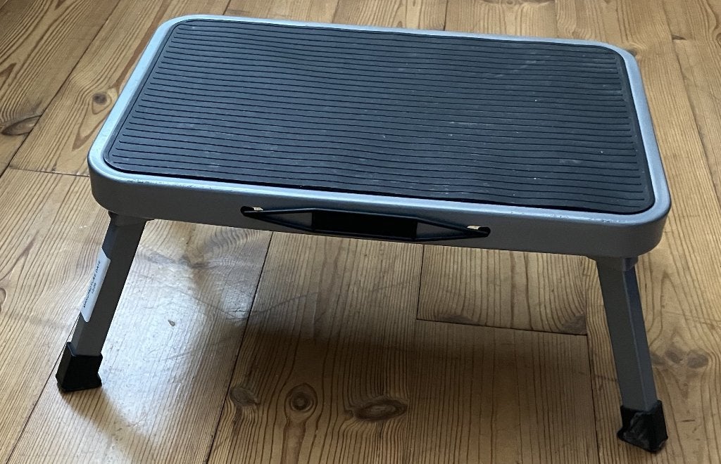 opstap caravan/camper, Caravans en Kamperen, Caravan accessoires, Ophalen, Zo goed als nieuw