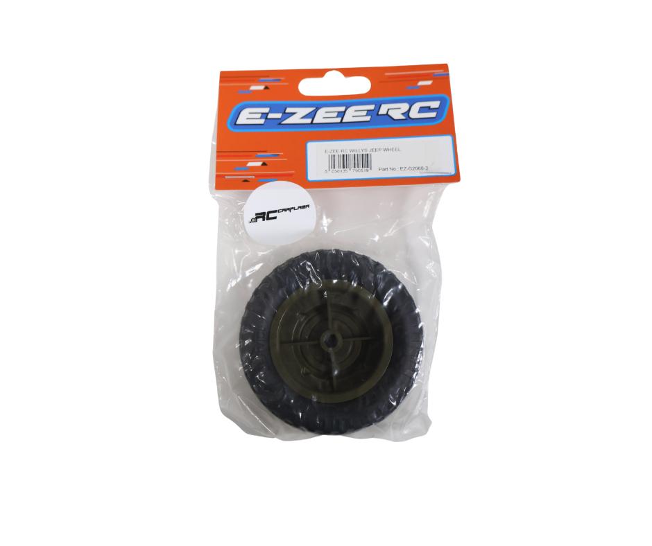E-ZEE RC WILLYS JEEP WHEEL EZ-G2068-3, Ophalen of Verzenden, Nieuw, Overige schalen
