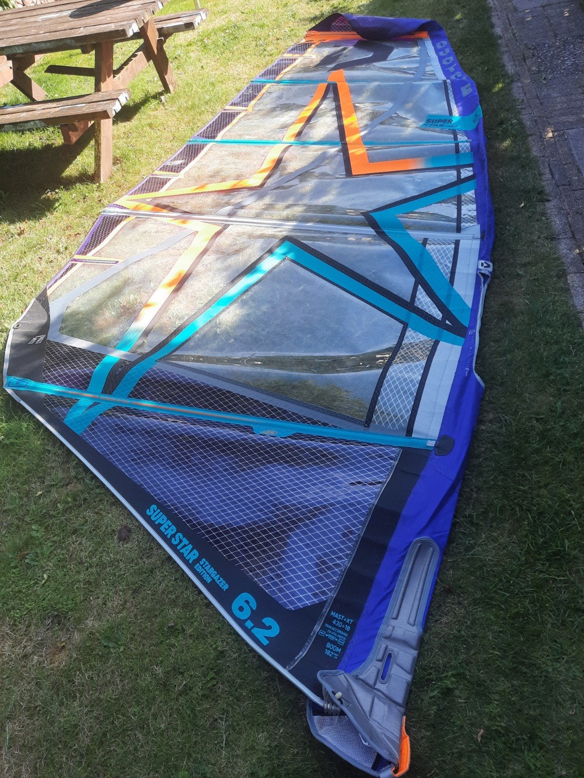 duotone super star stargazer editie 6.2, Watersport en Boten, Ophalen, Zeil