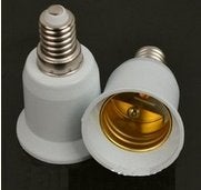 Lamp holder adapter E14 naar E27, Ophalen of Verzenden, Nieuw, E27 (groot), Led-lamp