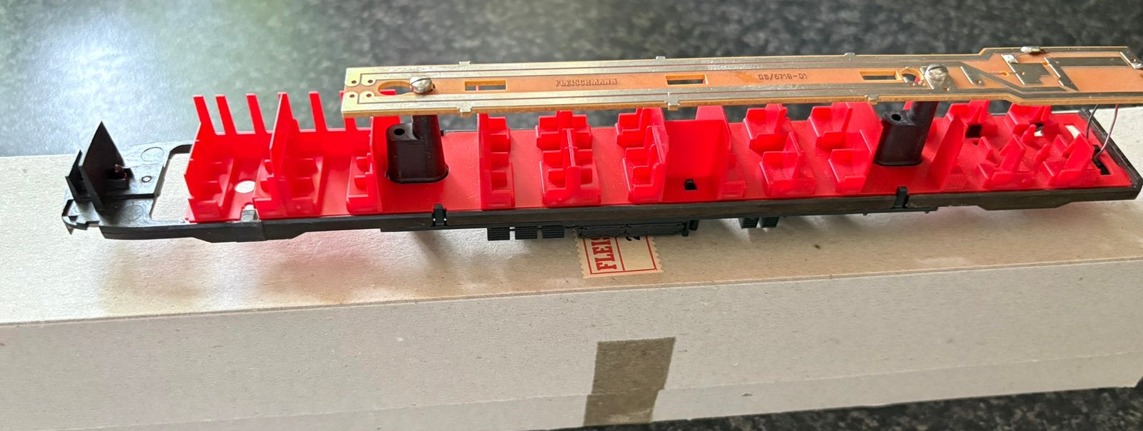 Fleischmann 4472, Onderdeel 214472 voor motorloos treinstel, Treinset, Gelijkstroom, Fleischmann, Nieuw