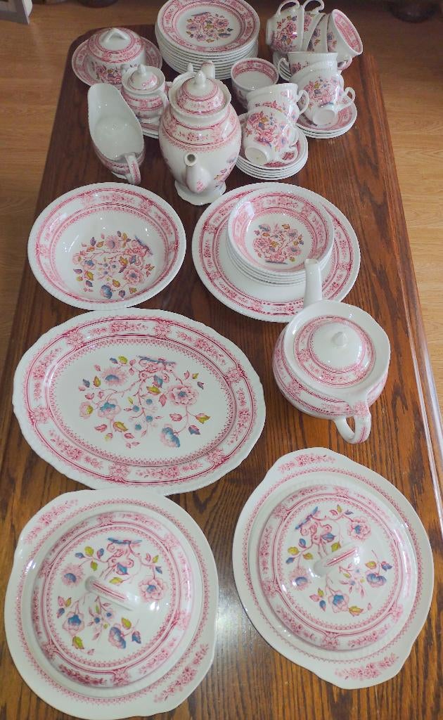 Vintage servies Dorset made by Wood & Sons allerlei delen, Overige materialen, Gebruikt, Overige typen, Ophalen of Verzenden