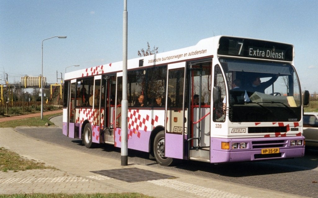 BBA Busfoto  328 prinsenbeek 27-3-1993, Verzenden, 1980 tot heden, Noord-Holland