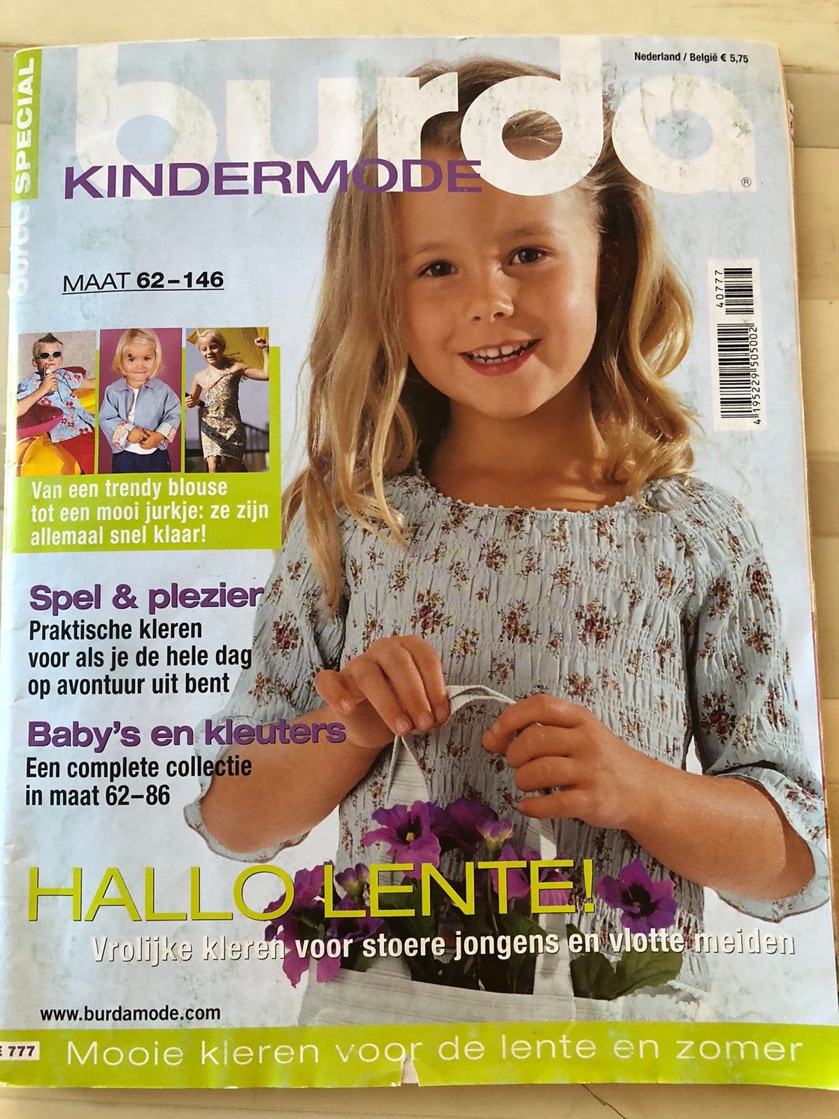 Burda kindermode, Ophalen of Verzenden, Zo goed als nieuw, Vrouw, Burda