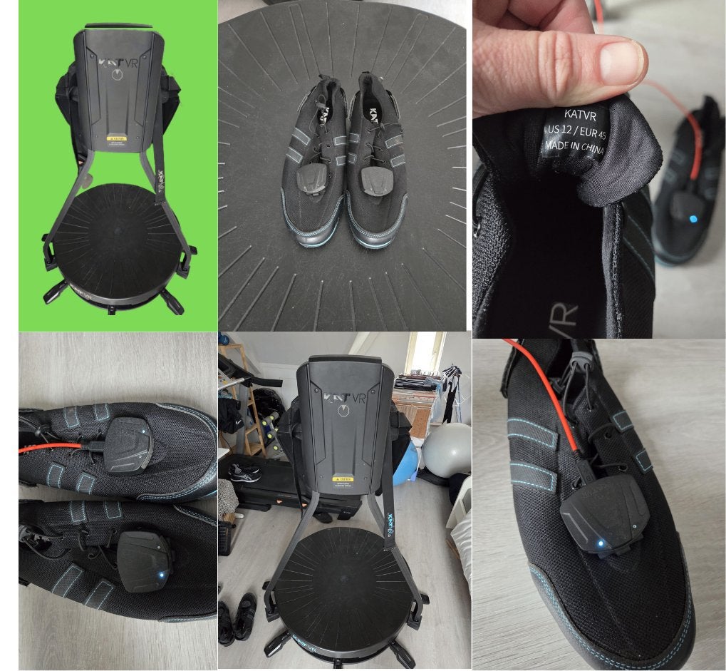 KAT VR Walk C Treadmill + Schoenen maat 45 (VR Gaming), Ophalen, Gebruikt, Overige typen, Pc