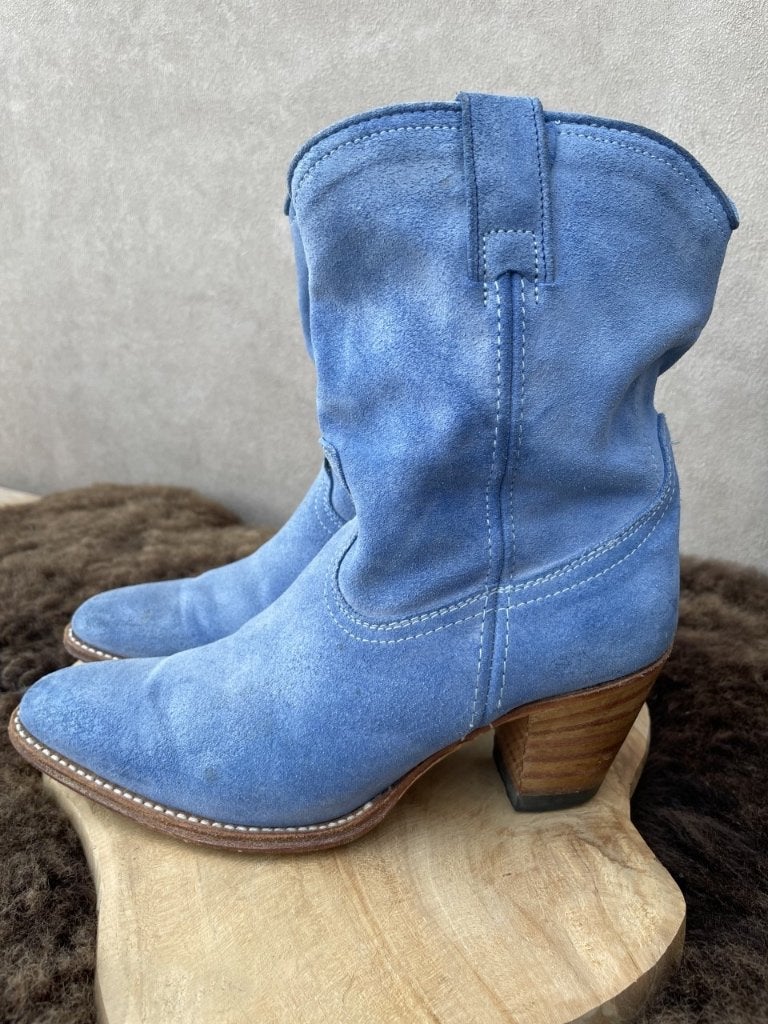 Sendra Festival Boots, Ophalen, Sendra, Blauw, Lage of Enkellaarzen