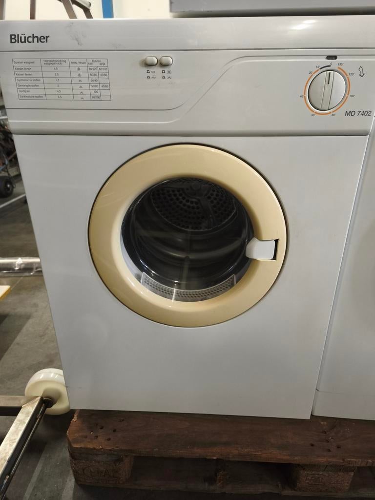 Blücher droger type MD7402, Ophalen, Gebruikt, Luchtafvoer, 4 tot 6 kg