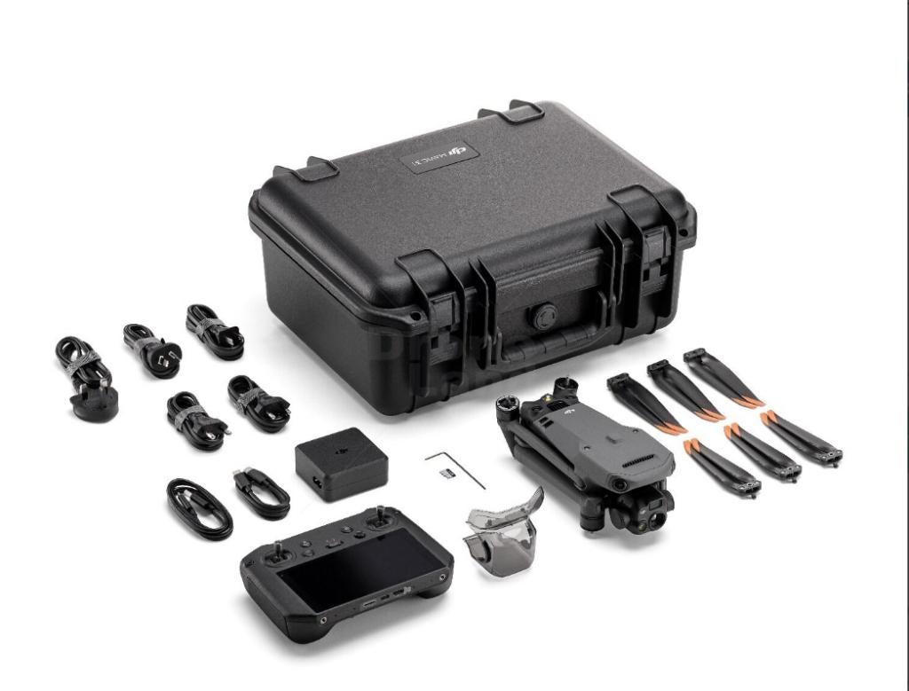 zgan dji mavic 3T met pro set, Audio, Tv en Foto, Drones, Zo goed als nieuw, Cameradrone, Topkwaliteit, DJI, 900 gram tot 4 kilo