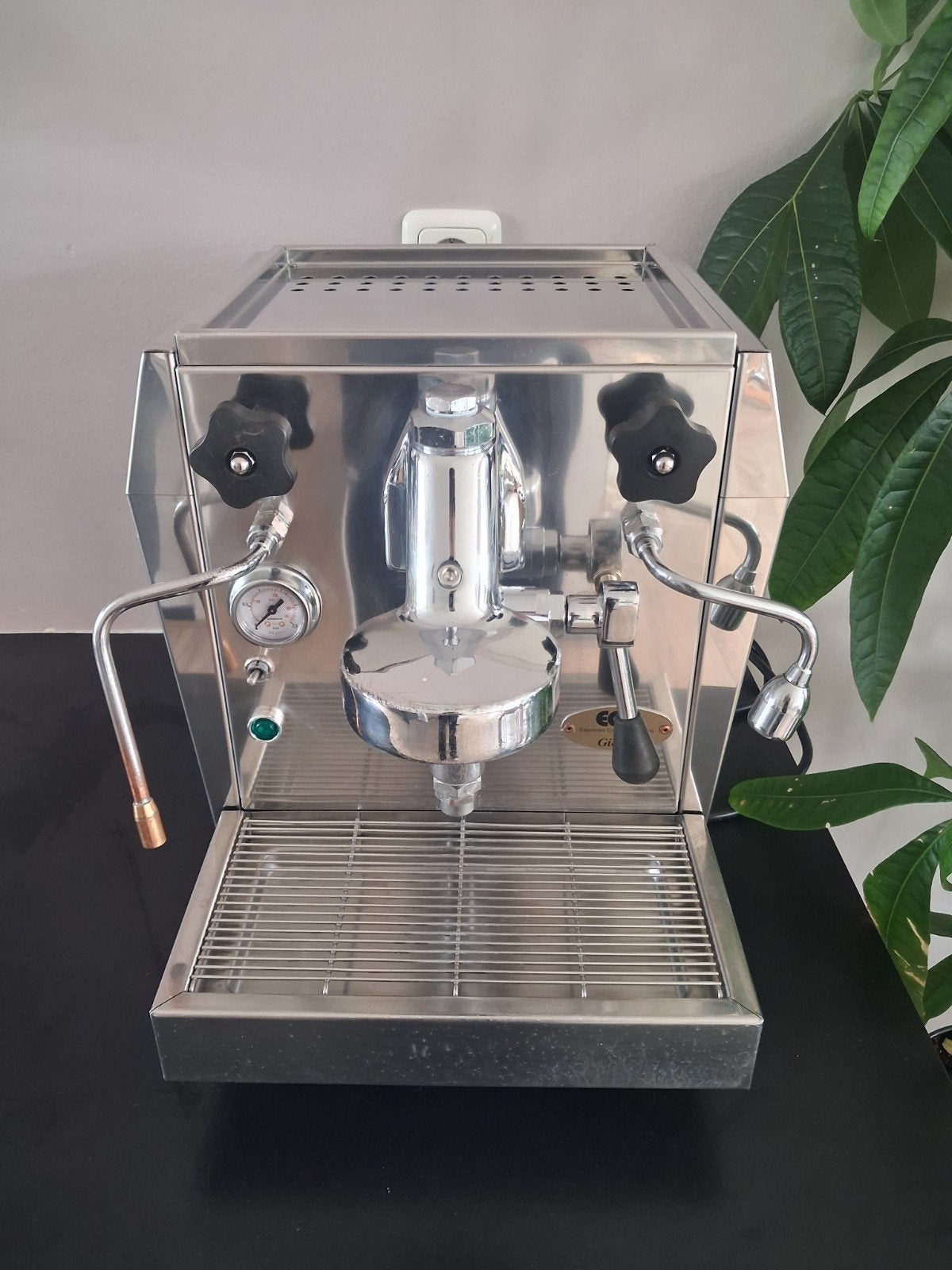 ECM Giotto E61 espressomachine met rotatiepomp, gereviseerd, 10 kopjes of meer, Ophalen of Verzenden, Espresso apparaat