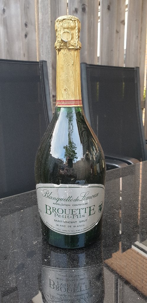 Blanquette de Jimoux Brouette Petit- Fils Saint Vincent BRUT, Verzamelen, Wijnen, Frankrijk, Nieuw, Ophalen of Verzenden, Witte wijn