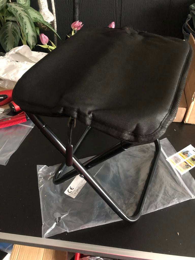 Nieuw Opvouwbaar krukje, Ophalen of Verzenden, Nieuw, Campingstoel