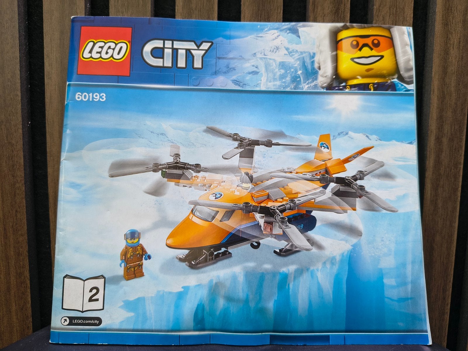 LEGO City Arctic Luchttransport 60193 met minifiguren, Ophalen of Verzenden