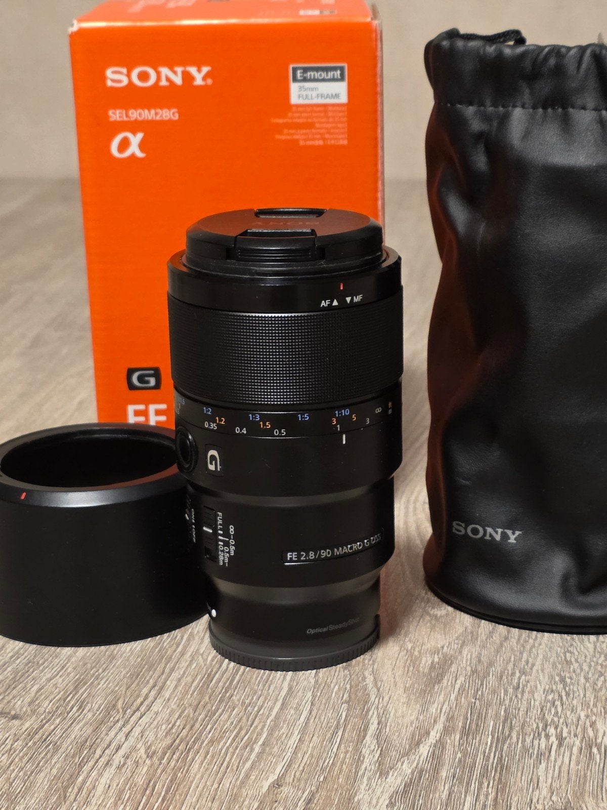 Sony FE 90mm F2.8 Macro G OSS lens, Ophalen, Zo goed als nieuw, Macrolens