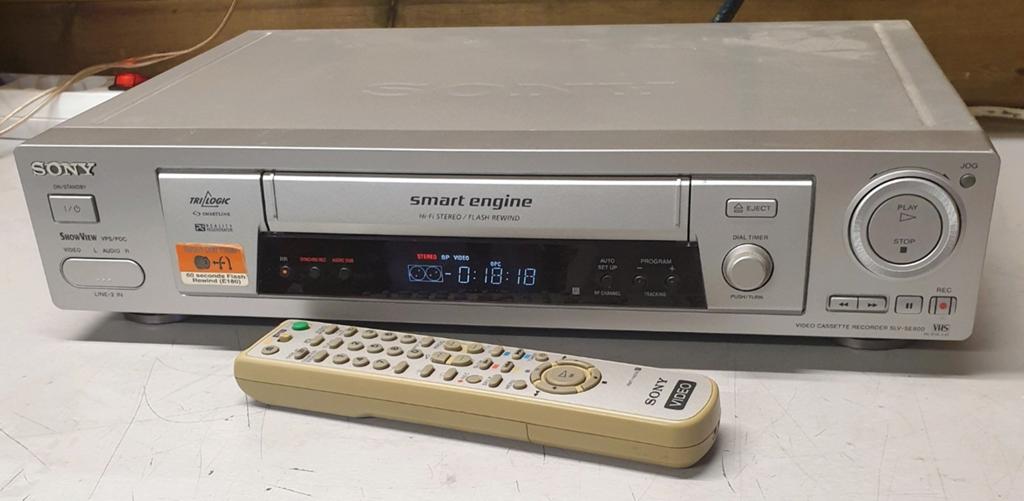 Sony slv-se800 videorecorder + afstandsbediening, Ophalen of Verzenden