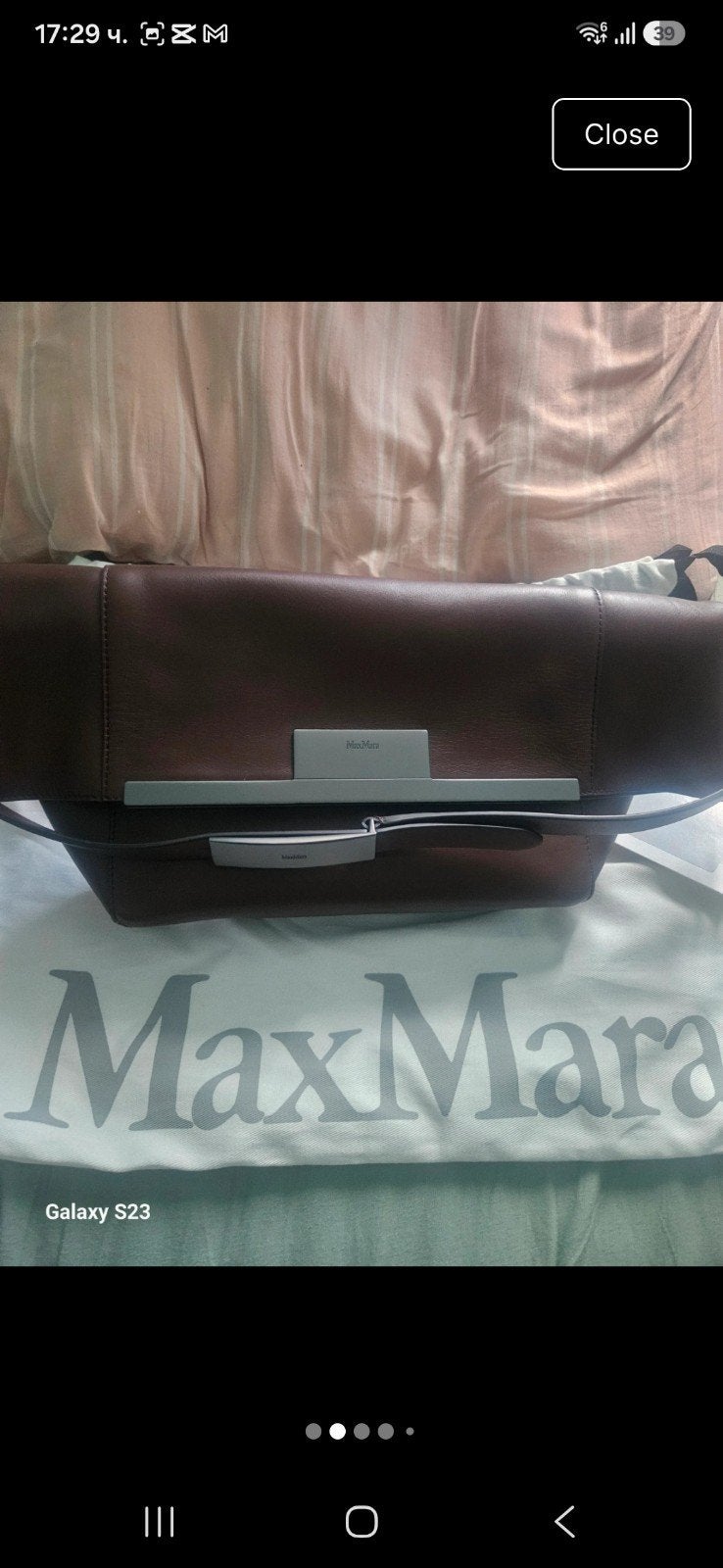 Nieuwe Max Mara tas van echt leer, Ophalen of Verzenden